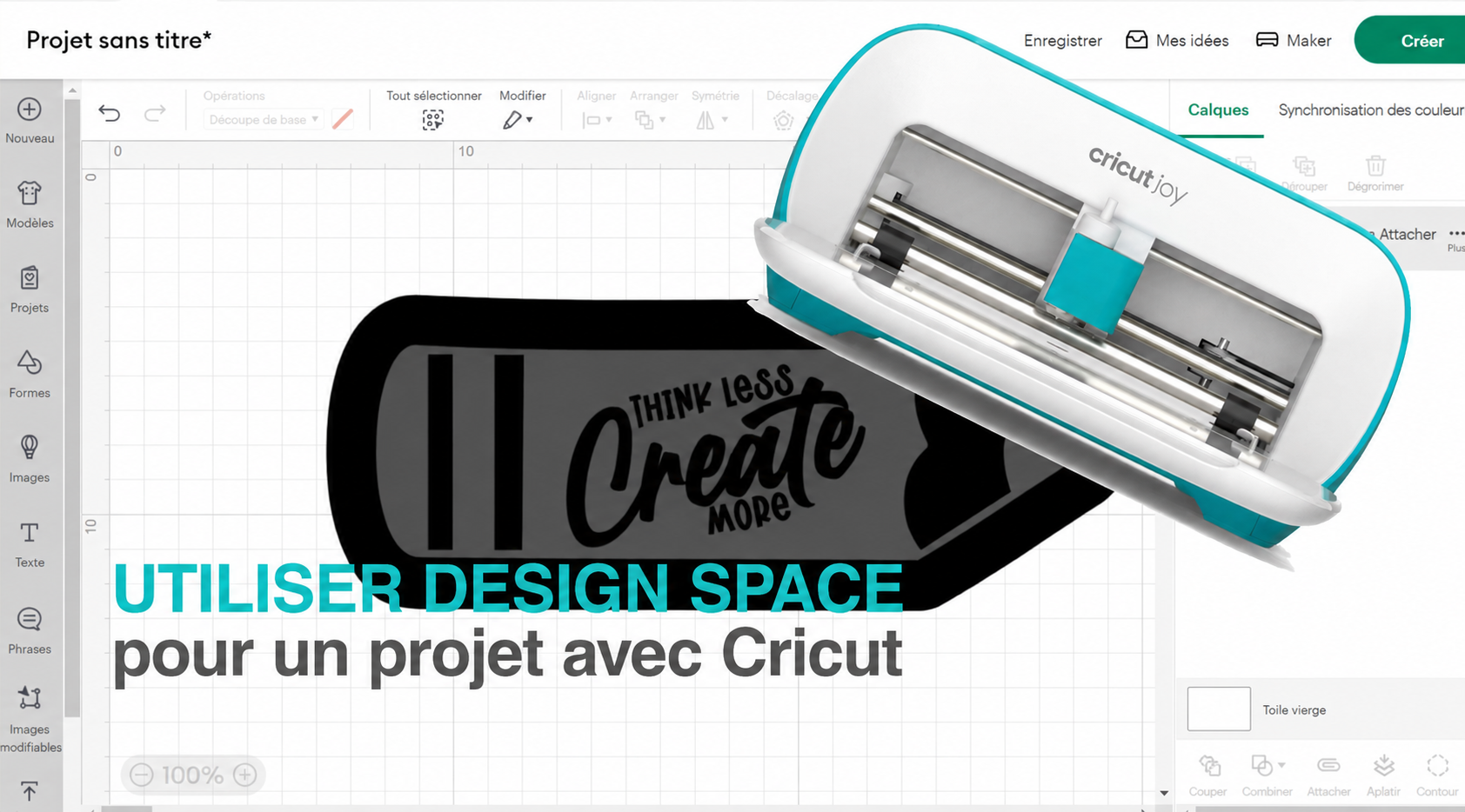 Personnalisez les tissus avec Cricut et faites vos premiers pas sur Design Space