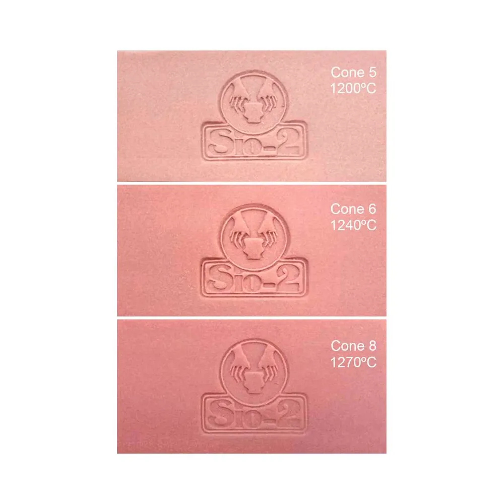 porcellana rosa BEGUR per modellazione e tornio