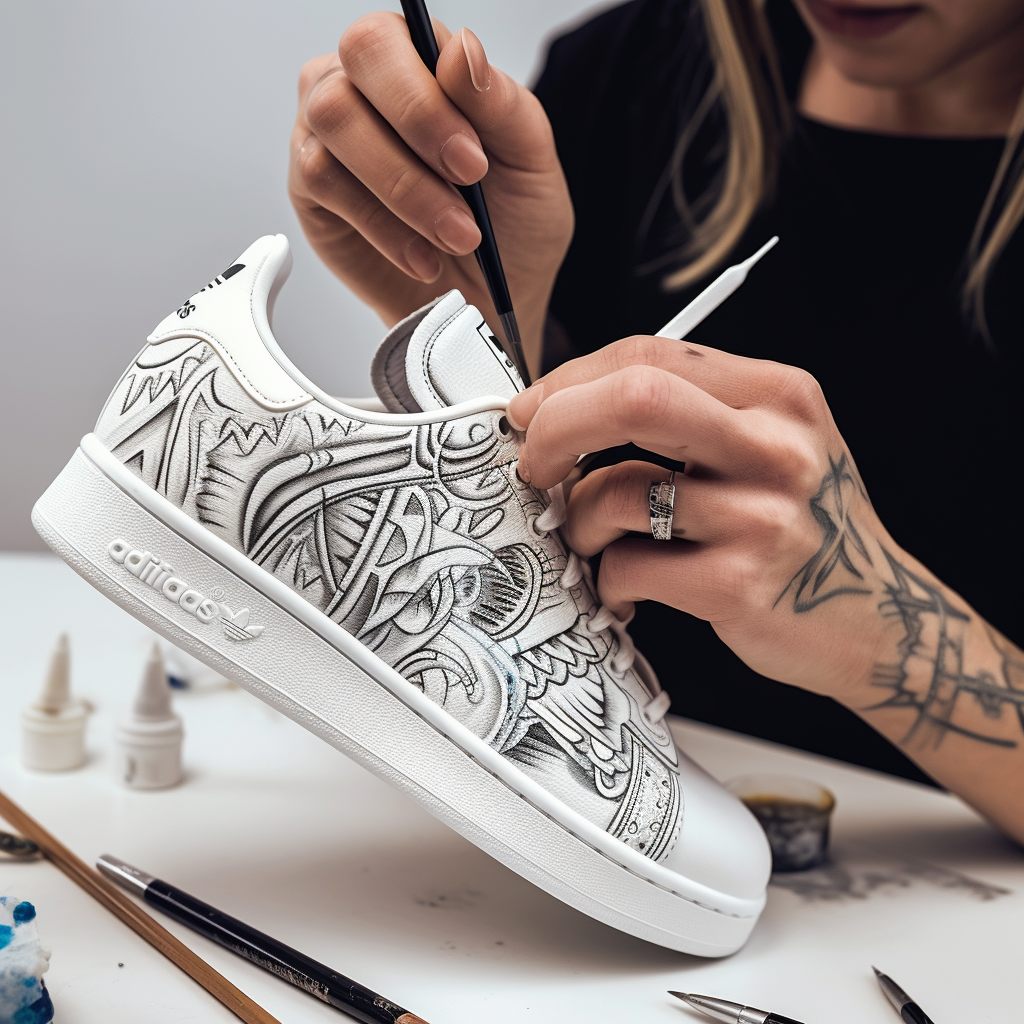 Décoration sneakers