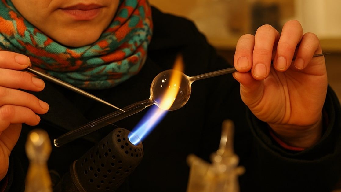 La soffiatura del vetro: l'arte di creare forme uniche con fuoco e aria