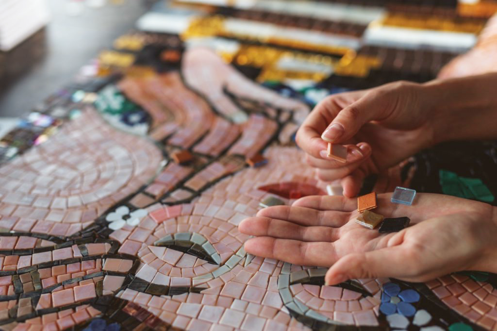 Il mosaico: la guida ai materiali e alle tecniche