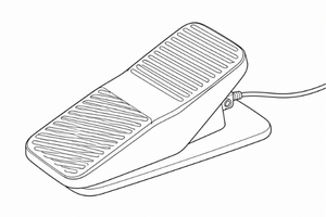 pedal para torno cerámica