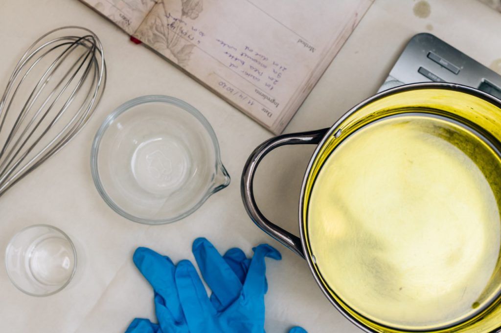 Melt and pour soap - equipment and tools