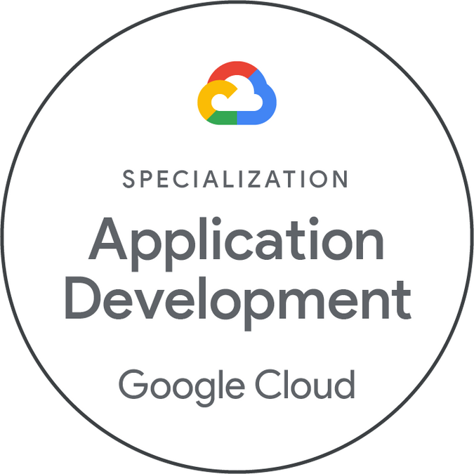 Application Development Specialization, Google Cloud Premier Partner
