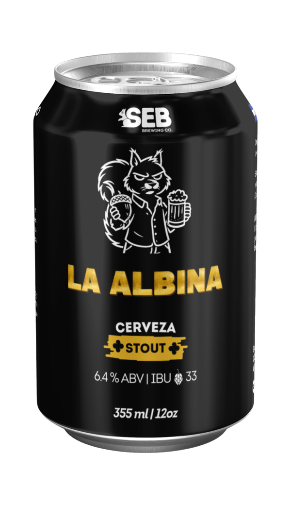 Botella de cerveza LA ALBINA