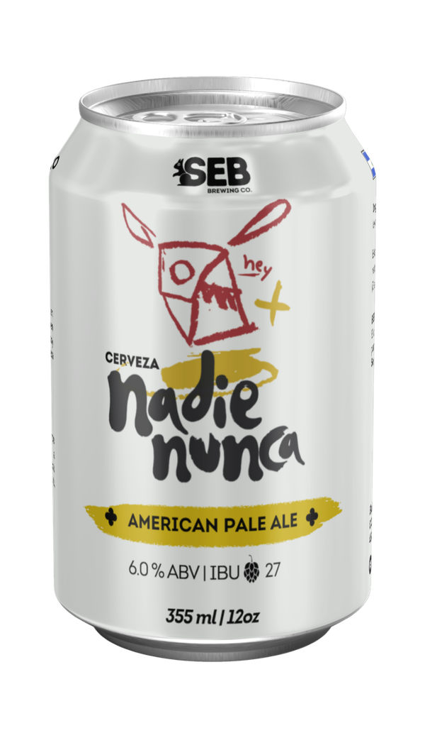Botella de cerveza NADIE NUNCA