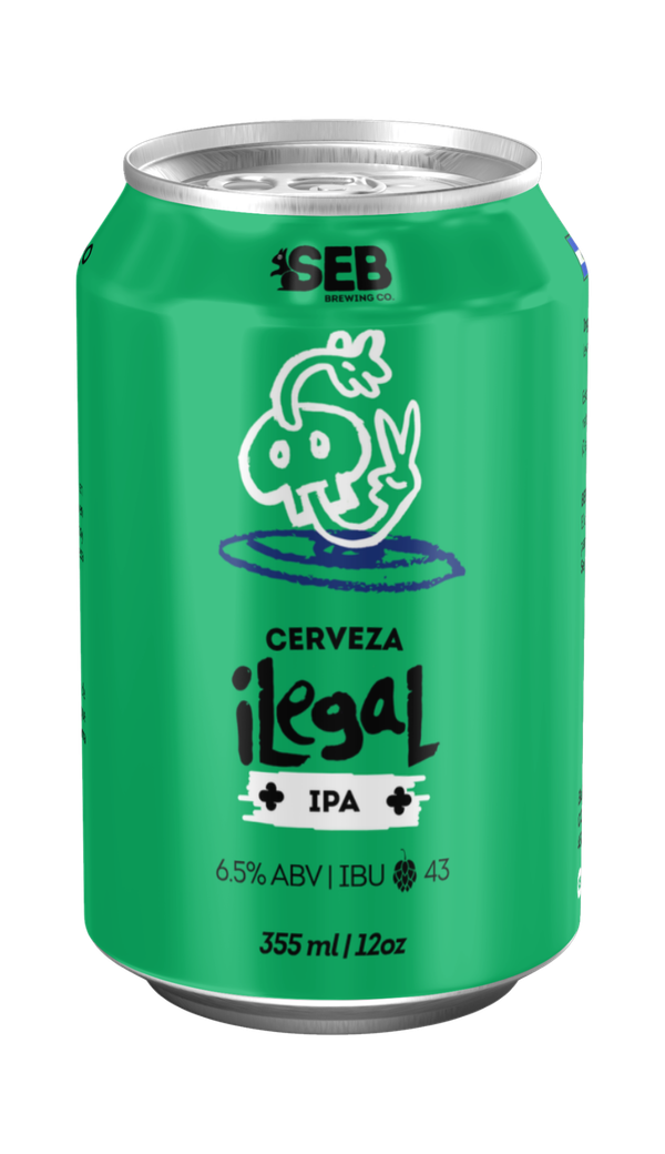 Botella de cerveza ILEGAL