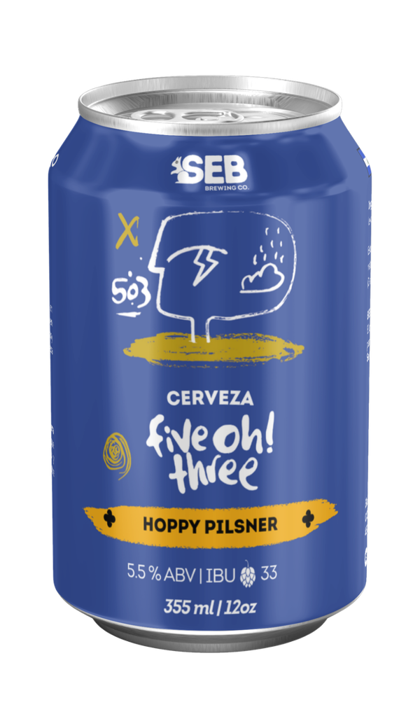 Botella de cerveza FIVE OH THREE