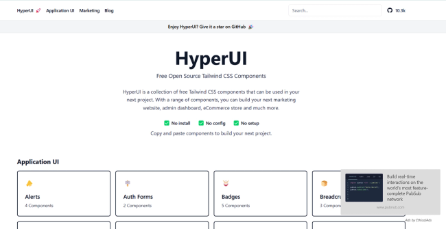 HyperUI Preview