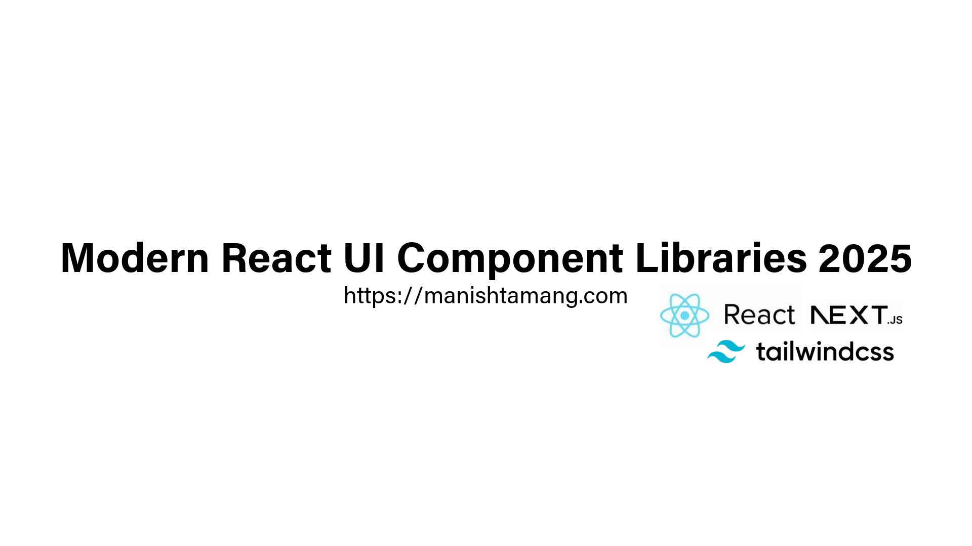 Modern React UI Component Libraries 2025