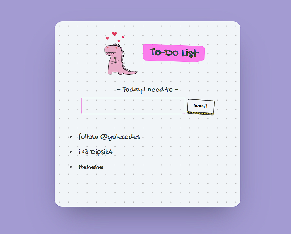Todo List