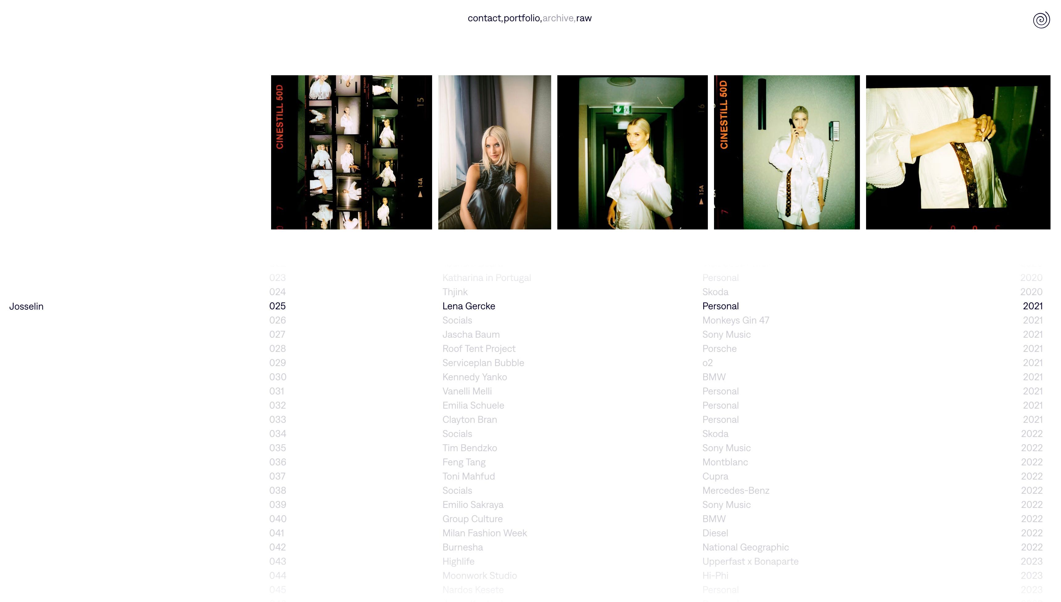 Preview Website of Josselin