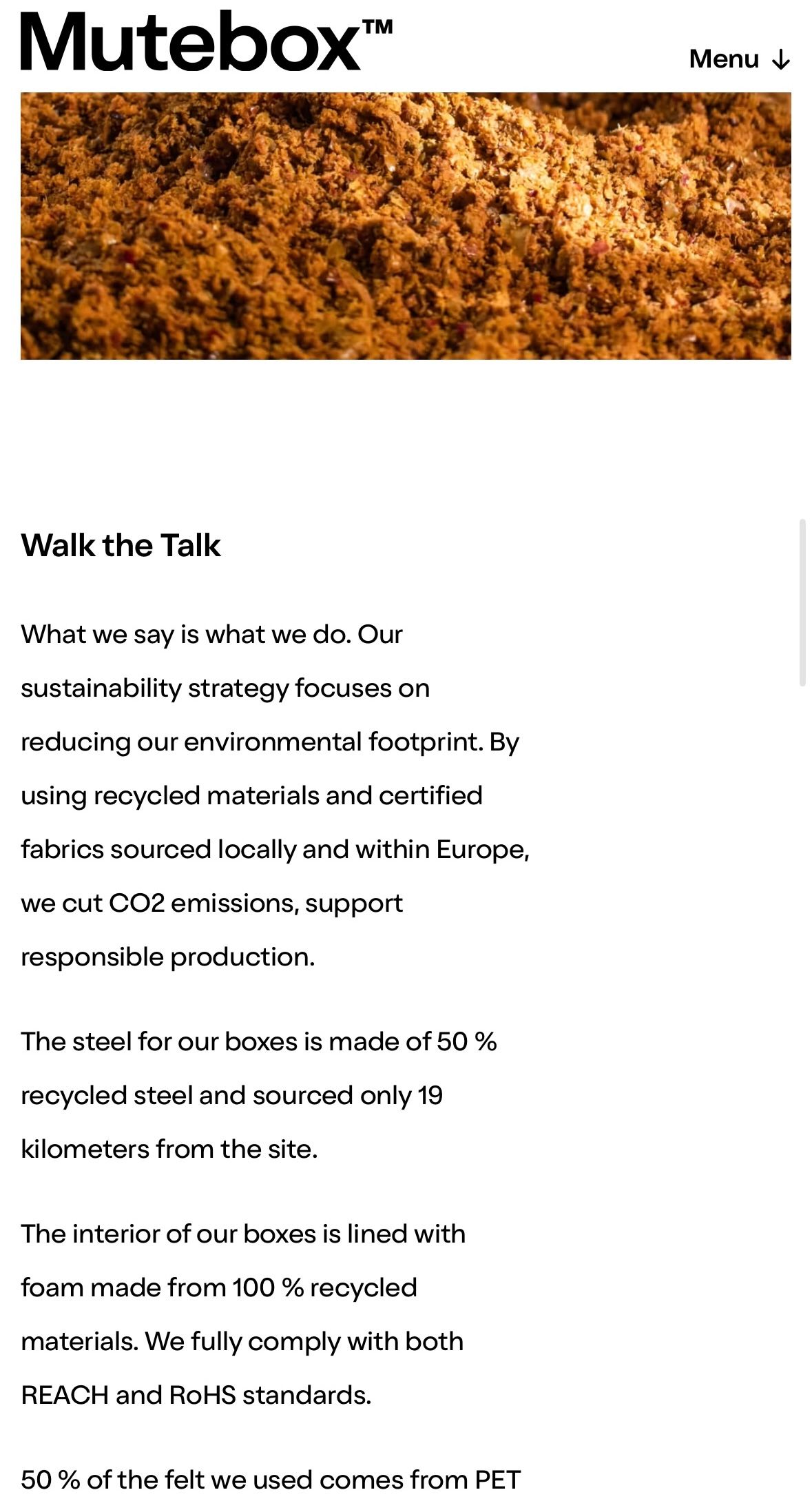 Preview Website of Mutebox