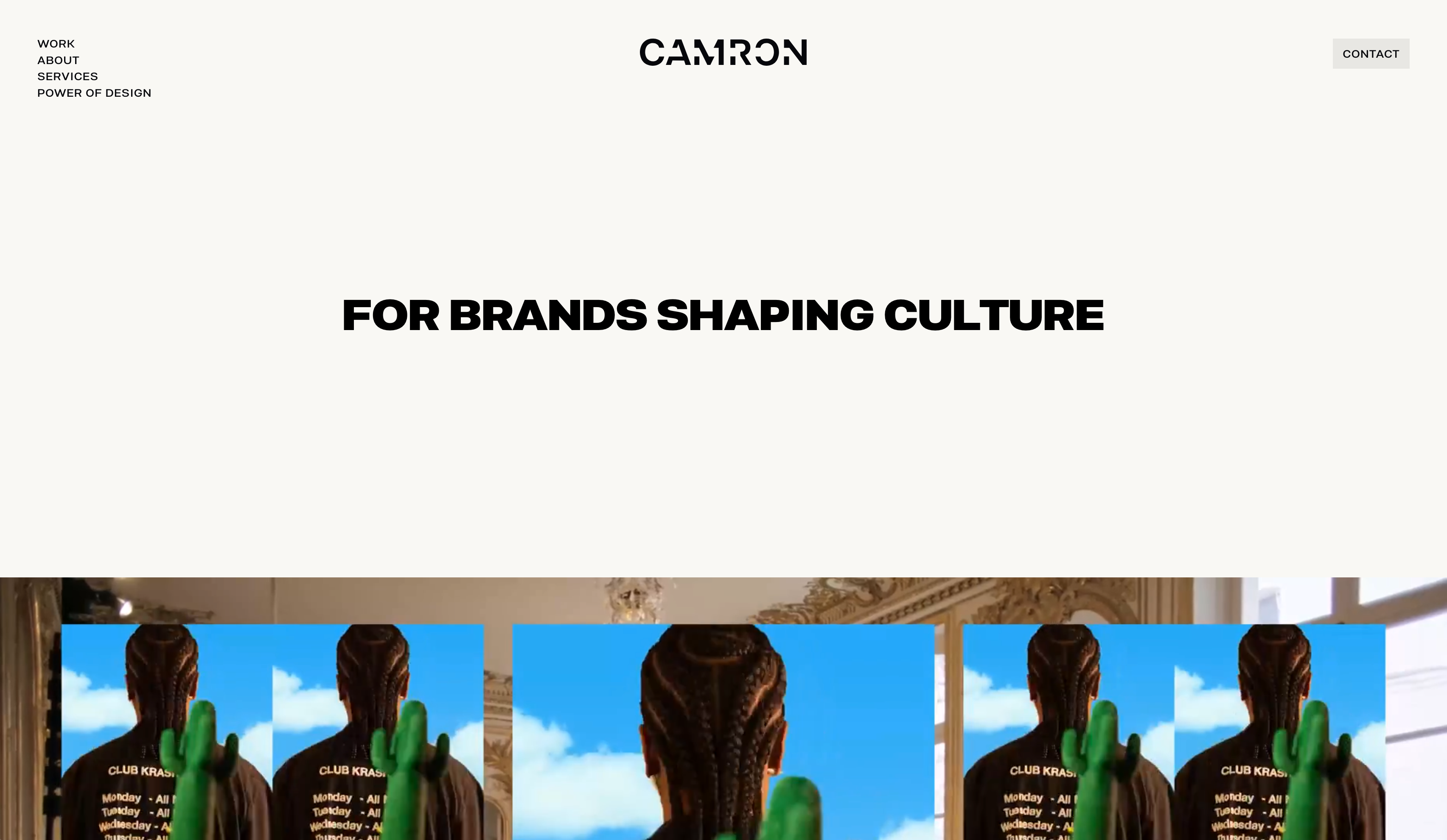 Preview Website of Camron