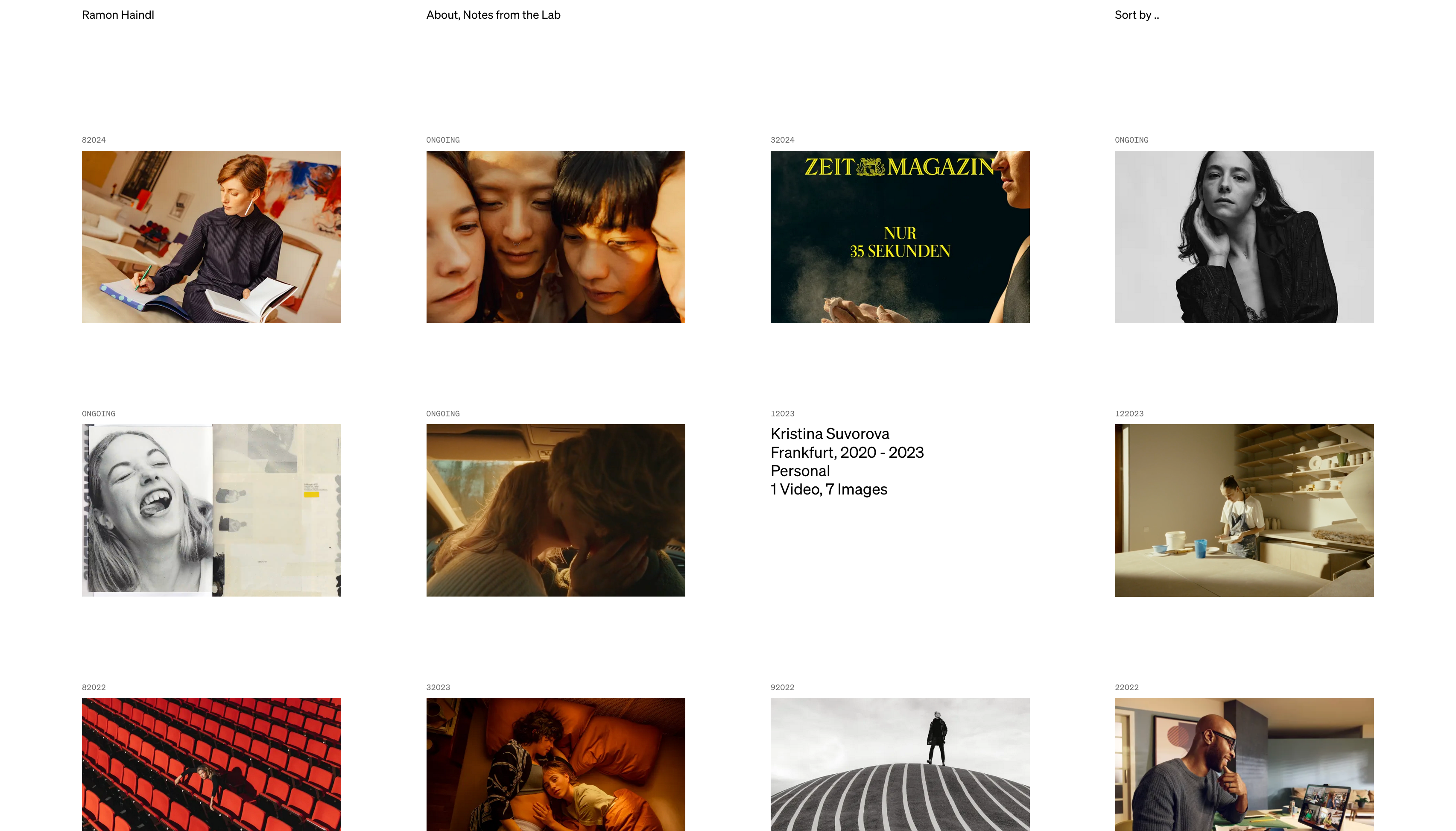 Preview Website of Ramon Haindl