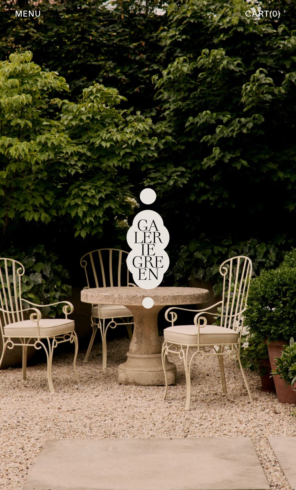 Preview Website of Galerie Green