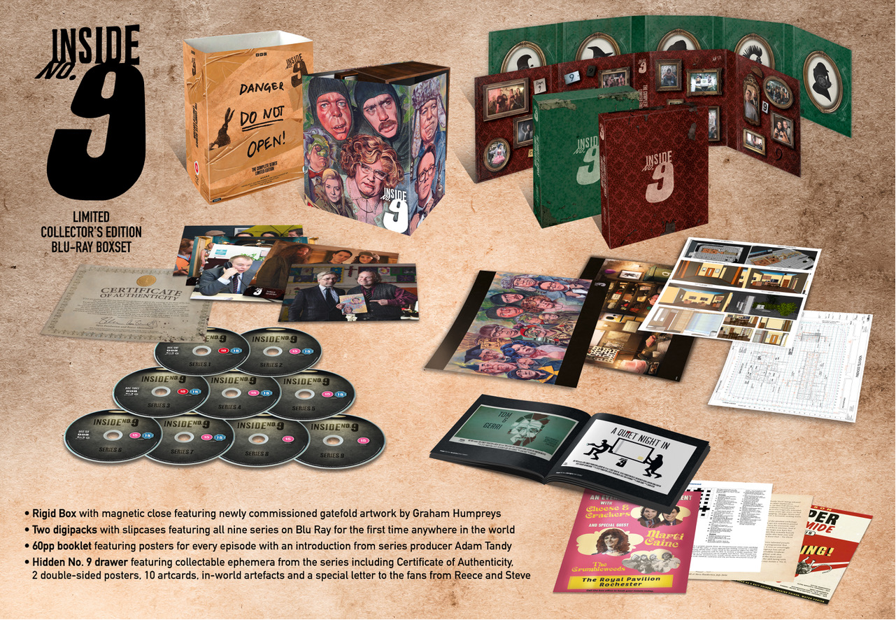 Inside Number 9 Limited Edition Blu-Ray Boxset Available Now!