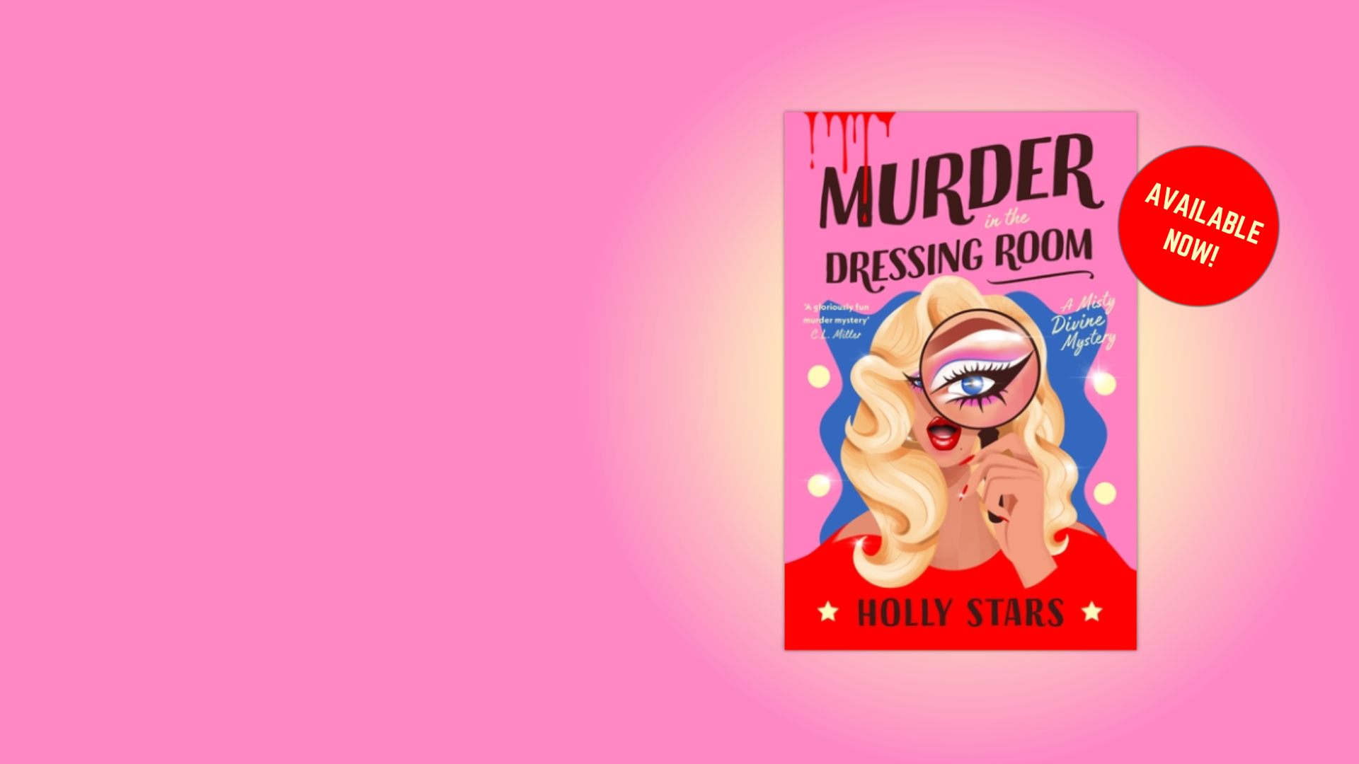 Holly Stars' debut novel 'Murder in the Dressing Room' is now available