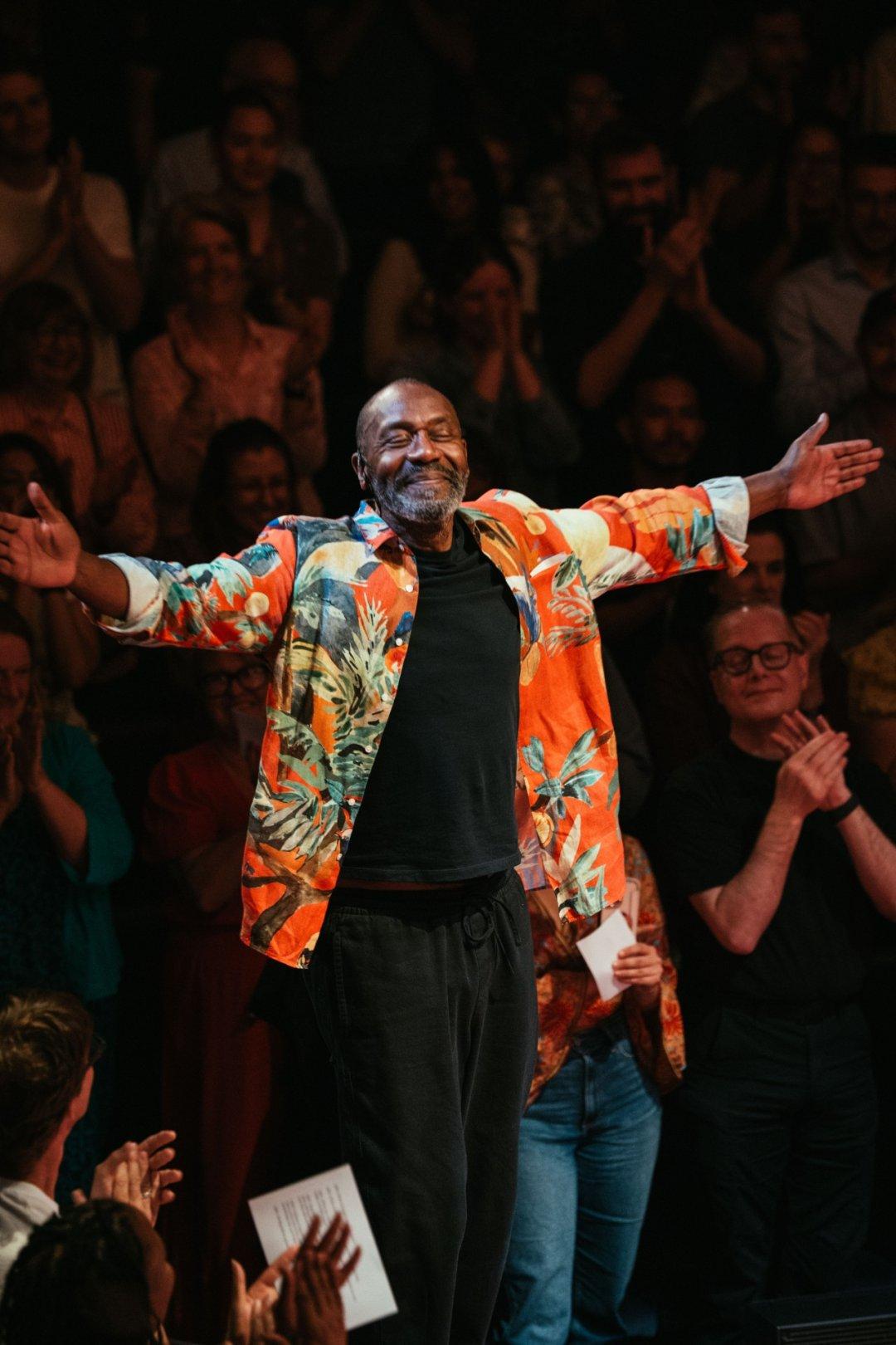 Lenny Henry stars in one-man play 'Every Brilliant Thing' @sohoplace