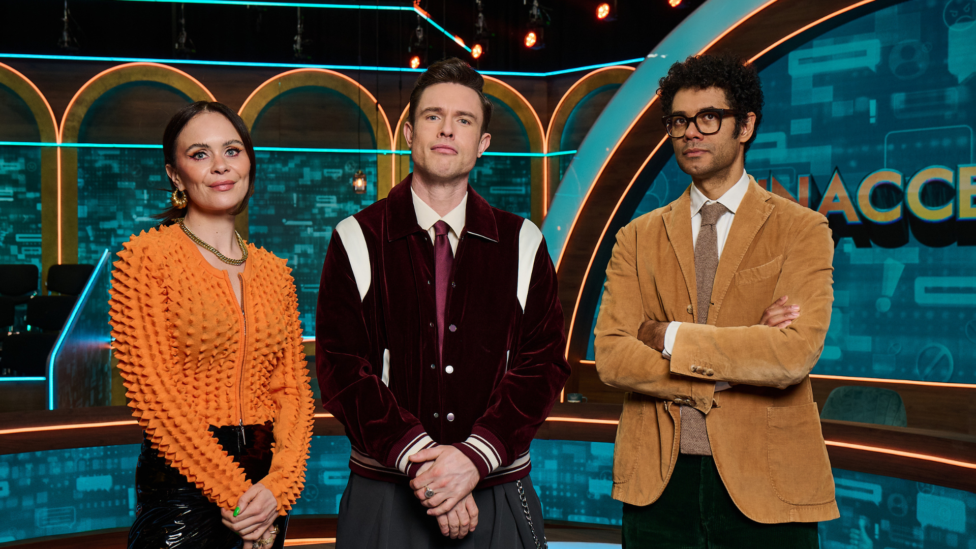 FIRST LOOK: TLC reveals first look clips and launch date for Unacceptable, new comedy panel show with Richard Ayoade!