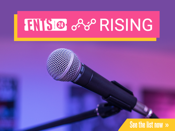 Andrew Hunter Murray Featured on 'Ents 24 Rising Comedy Stars' list!