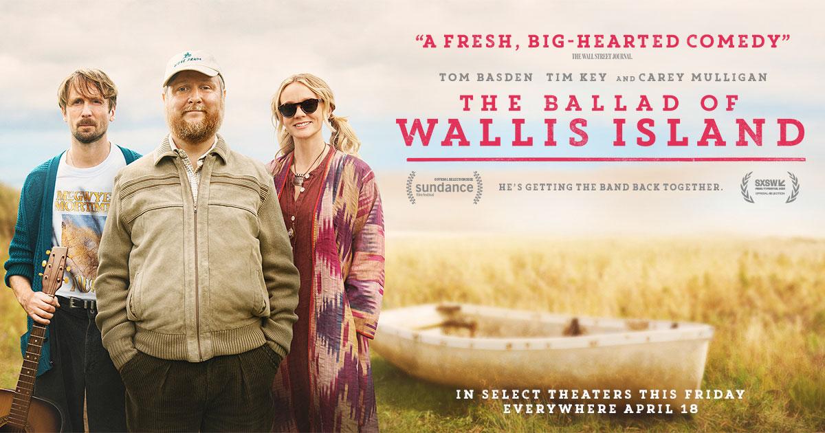 Tim Key's 'The Ballad of Wallis Island' releases in cinemas March 28th