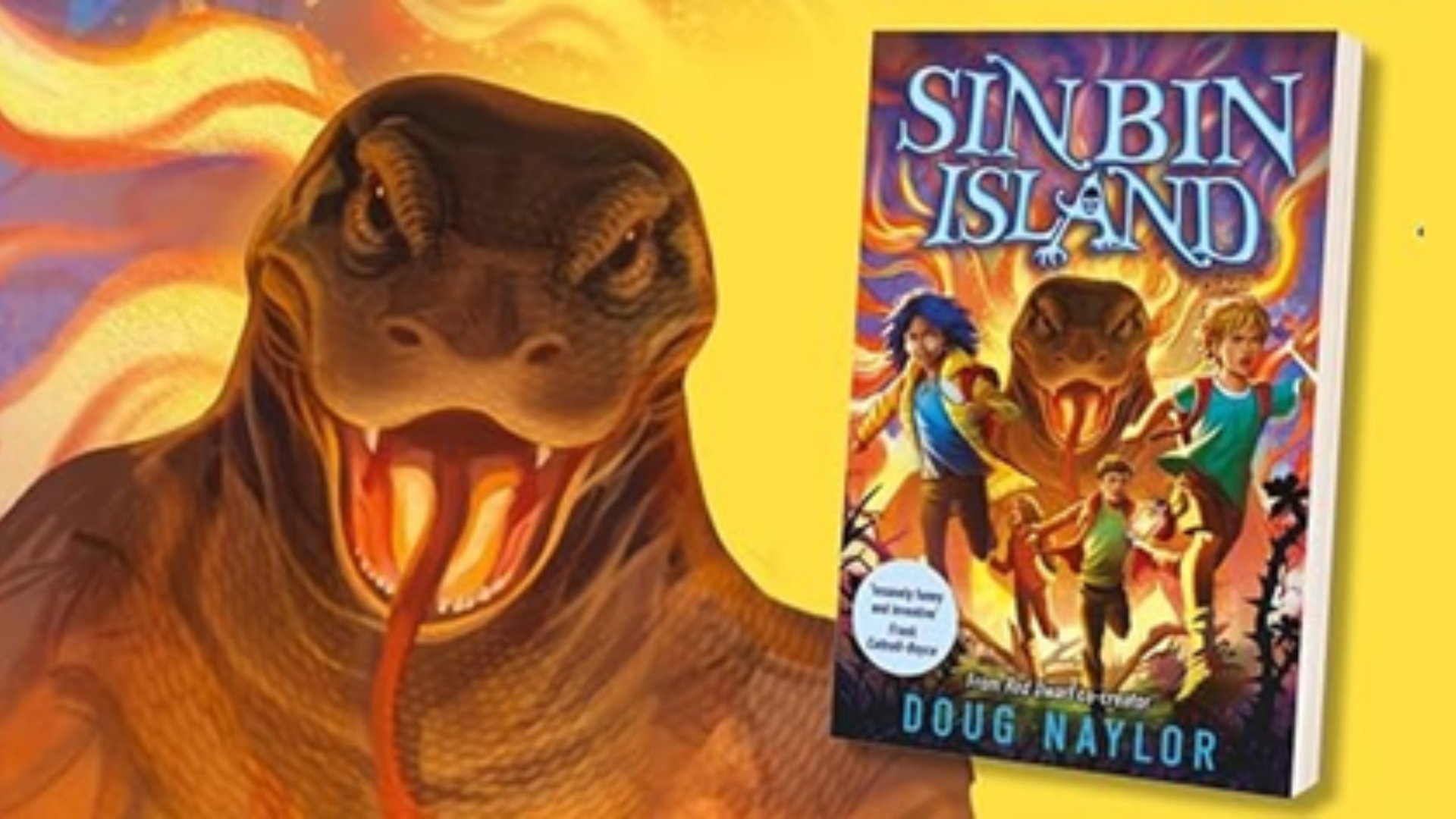 Doug Naylor's 'Sin Bin Island' Named In The Financial Times As One Of The Top Five Children's Books Of The Year!