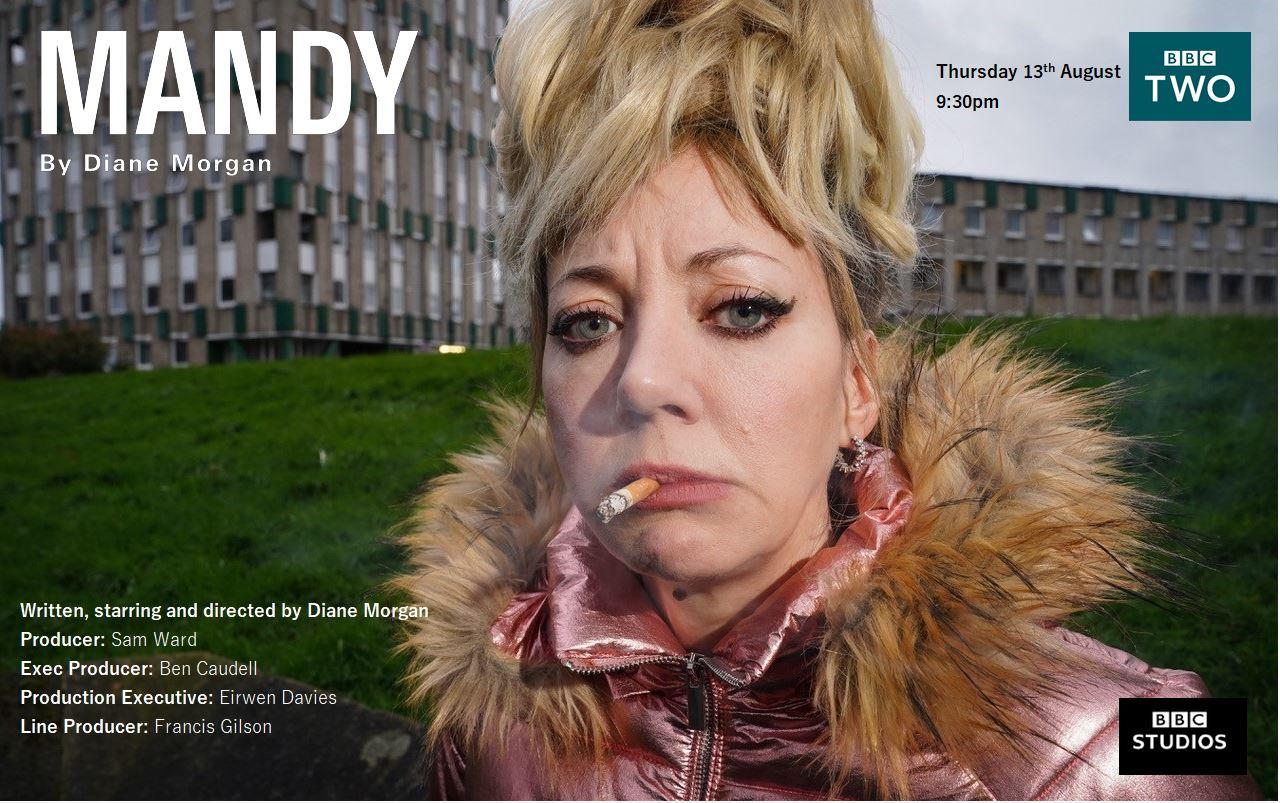 Diane Morgan's Mandy airs tonight, featuring Michael Spicer