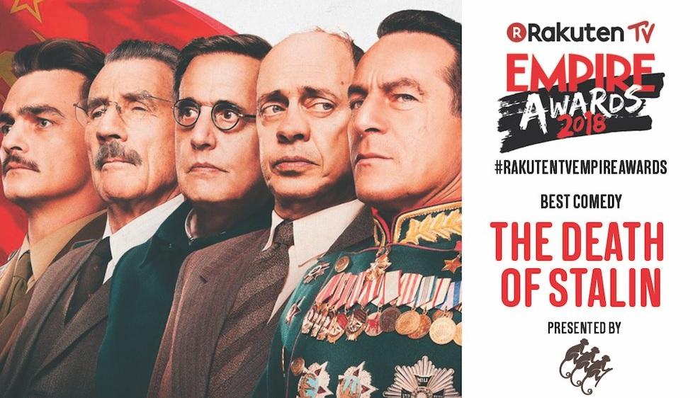The Death of Stalin wins the Empire Magazine Award for 'BEST COMEDY'
