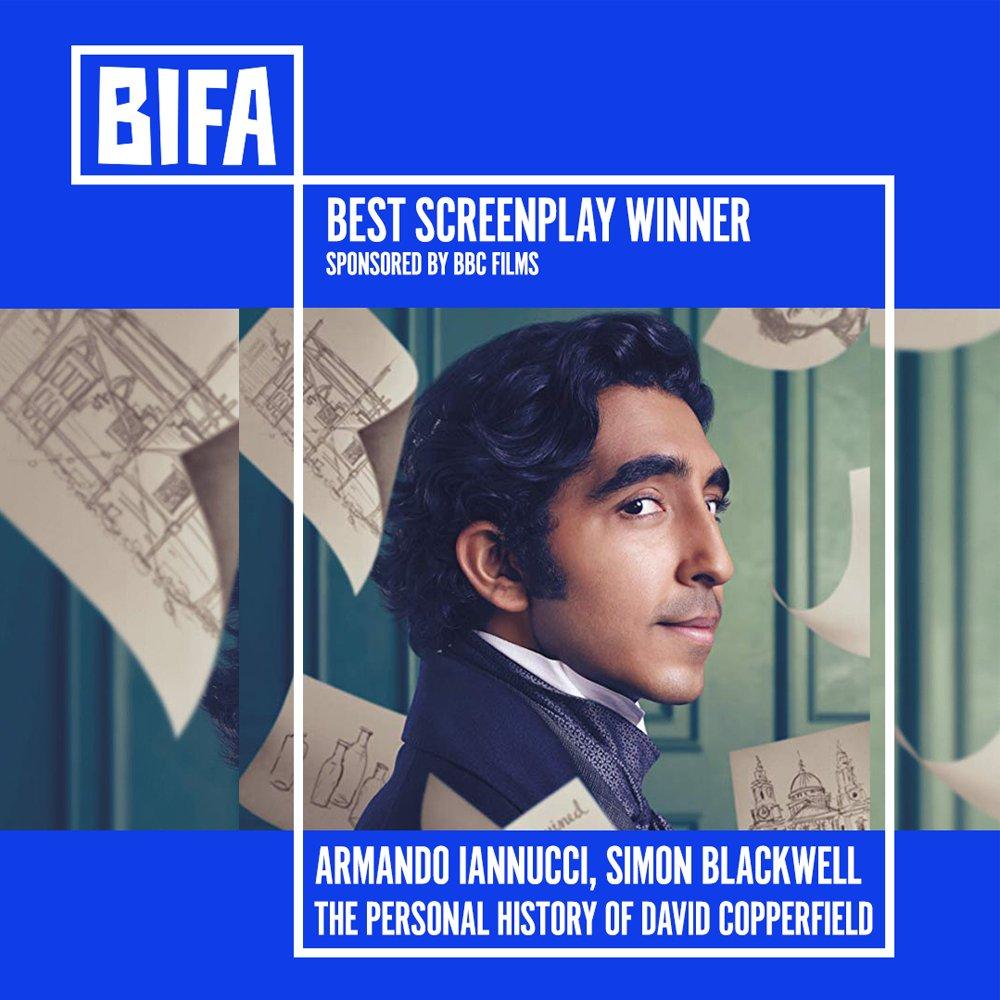 The Personal History Of David Copperfield takes 5 awards at BIFAs