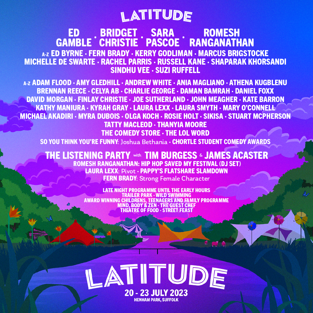 PBJ acts take over the Latitude Festival Comedy Arena