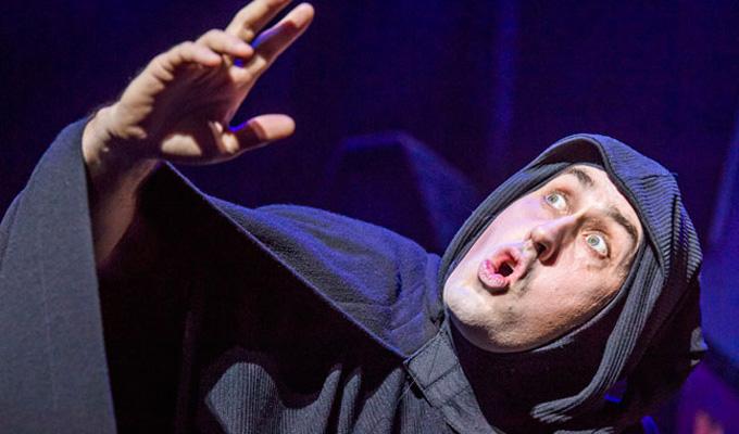 Ross Noble wins the Whats On Stage Award for 'Best Supporting Actor in a Muscial'