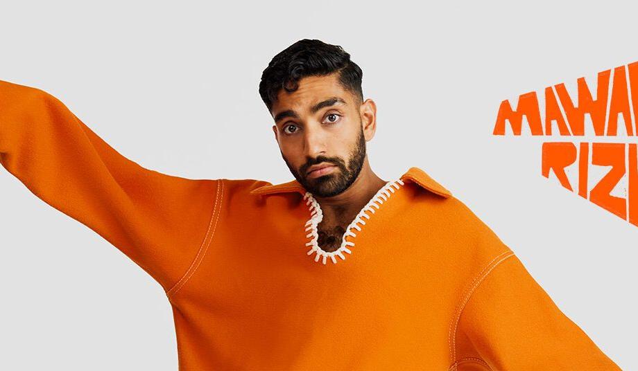 'The Surreal Comedy Cosmos of Mawaan Rizwan' - Cover for Gay Times
