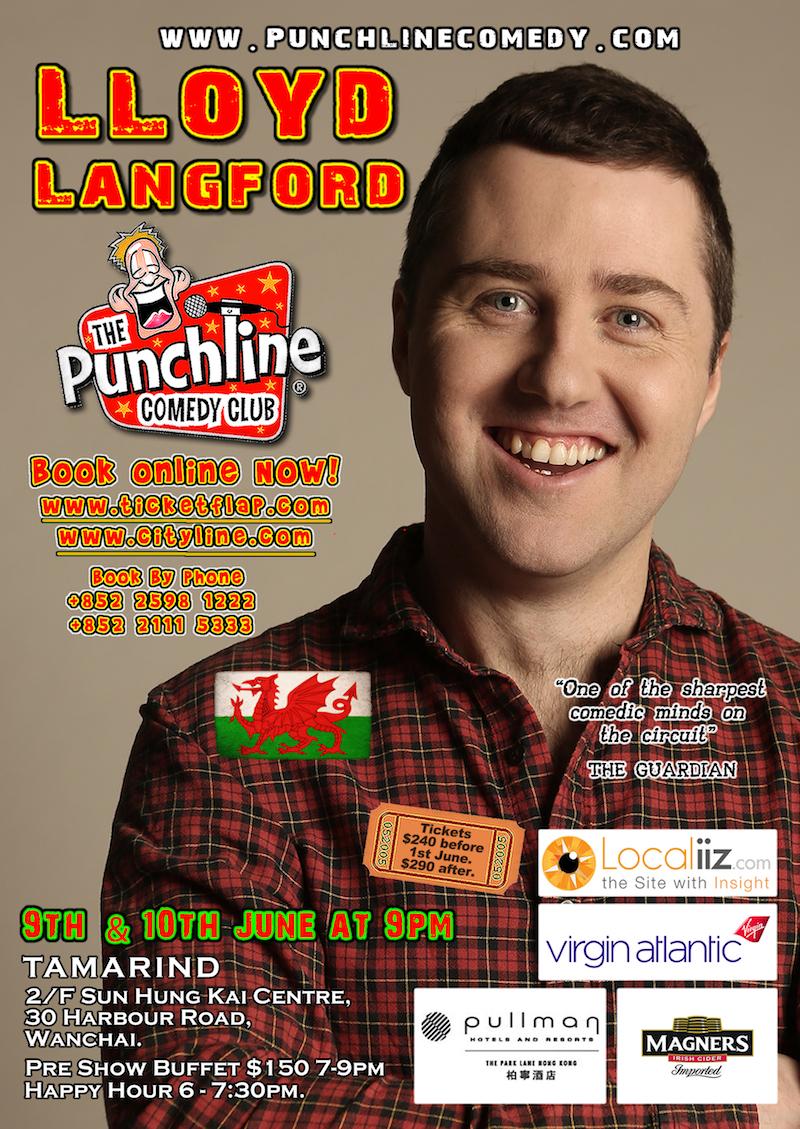 Tickets now on sale to see Lloyd Langford perform in Hong Kong in June!