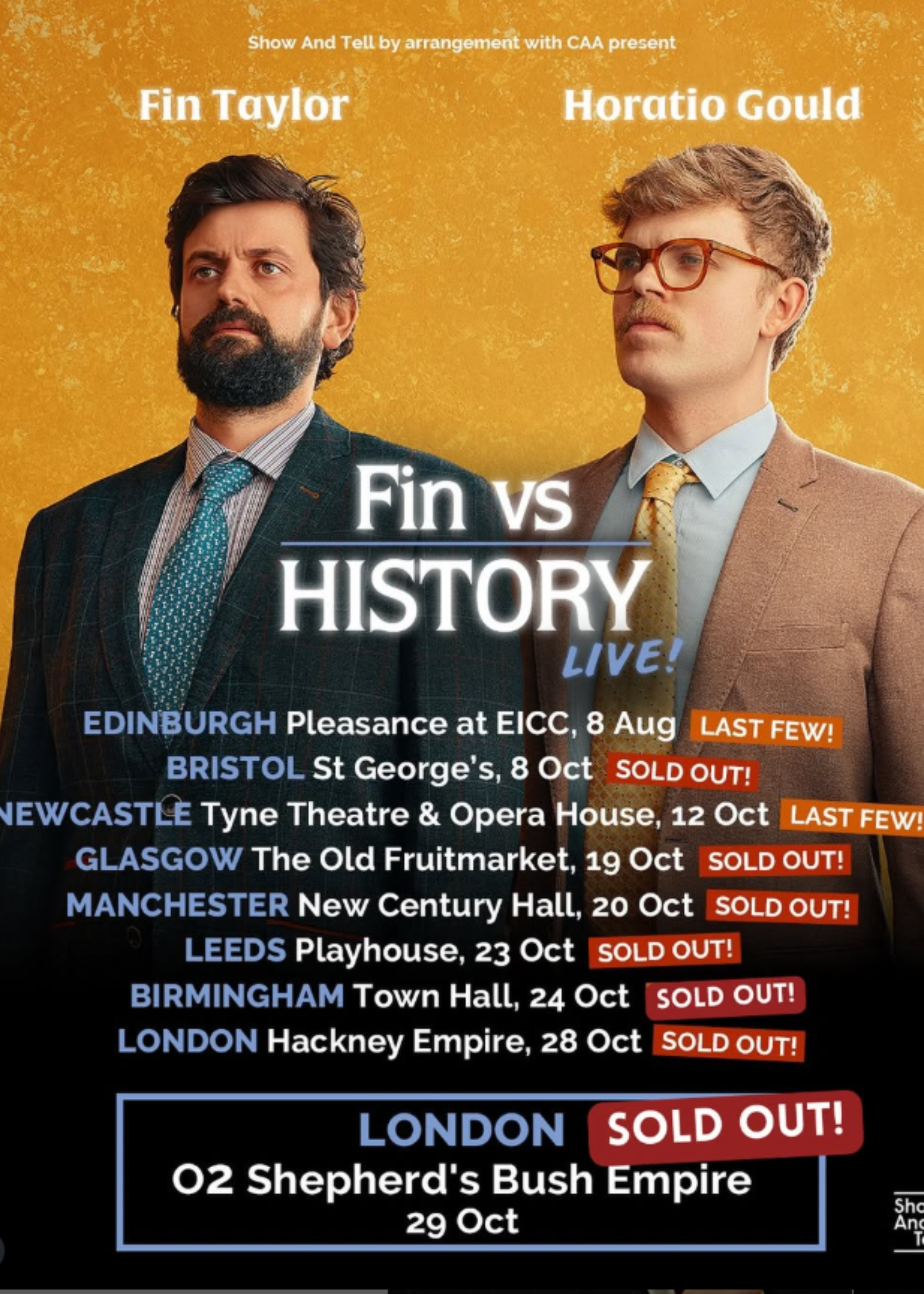 Fin vs History
