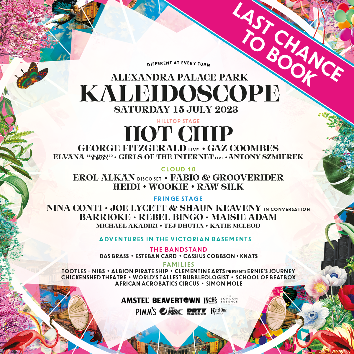 Kaleidoscope Festival on 15th July to Host A Bevvy of PBJ Clients