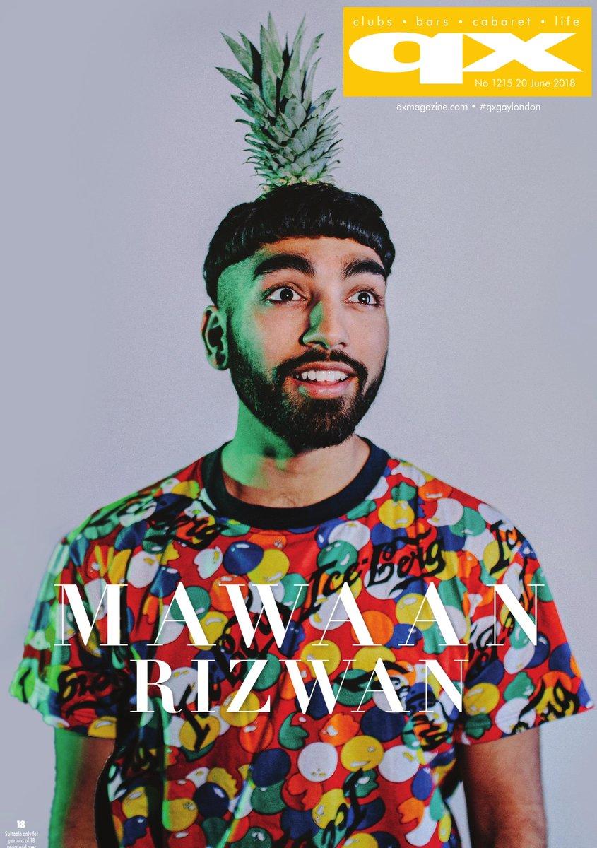 Mawaan Rizwan is the cover star of QX Magazine!