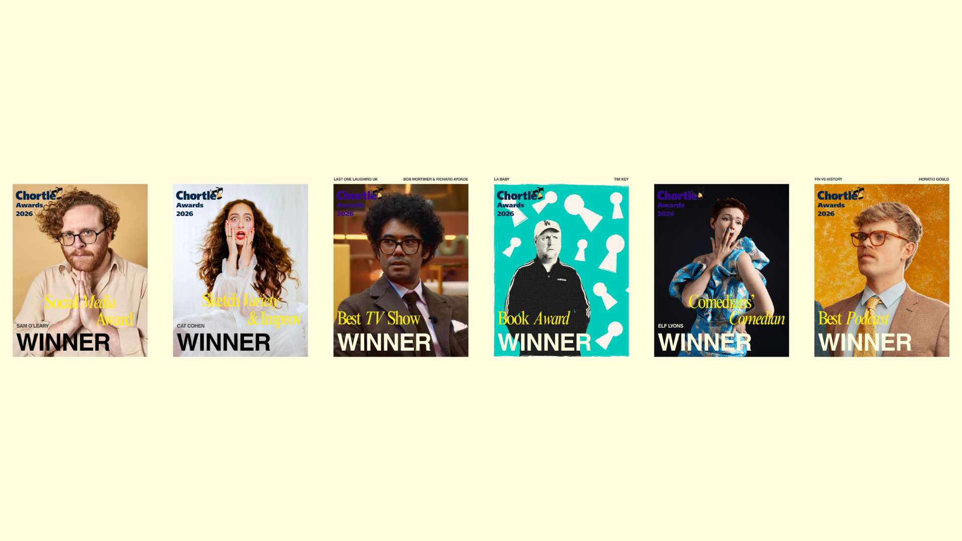 And The Chortle Awards 2026 Winners Are...