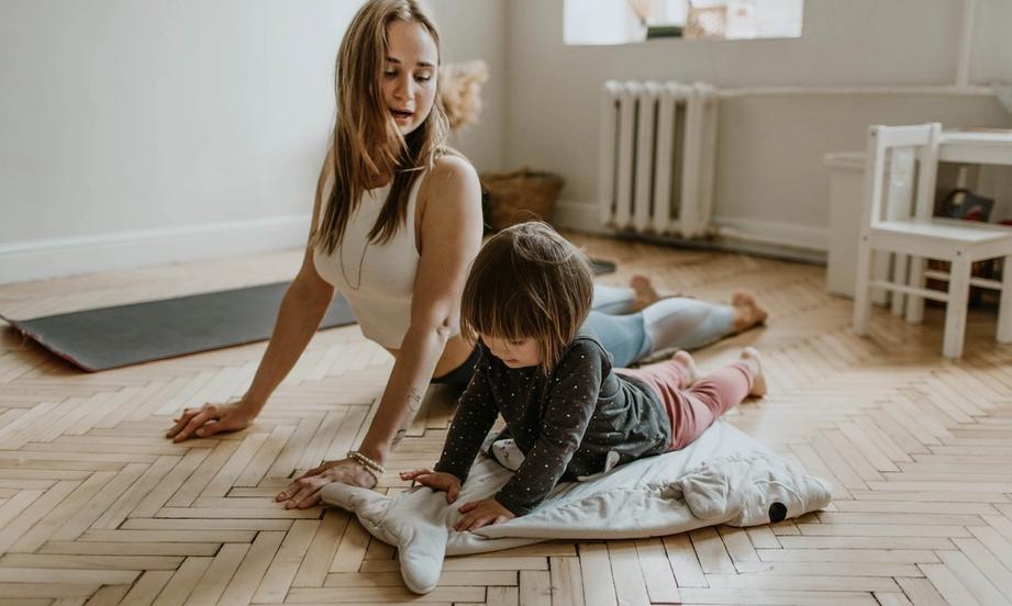 prone press up stretch