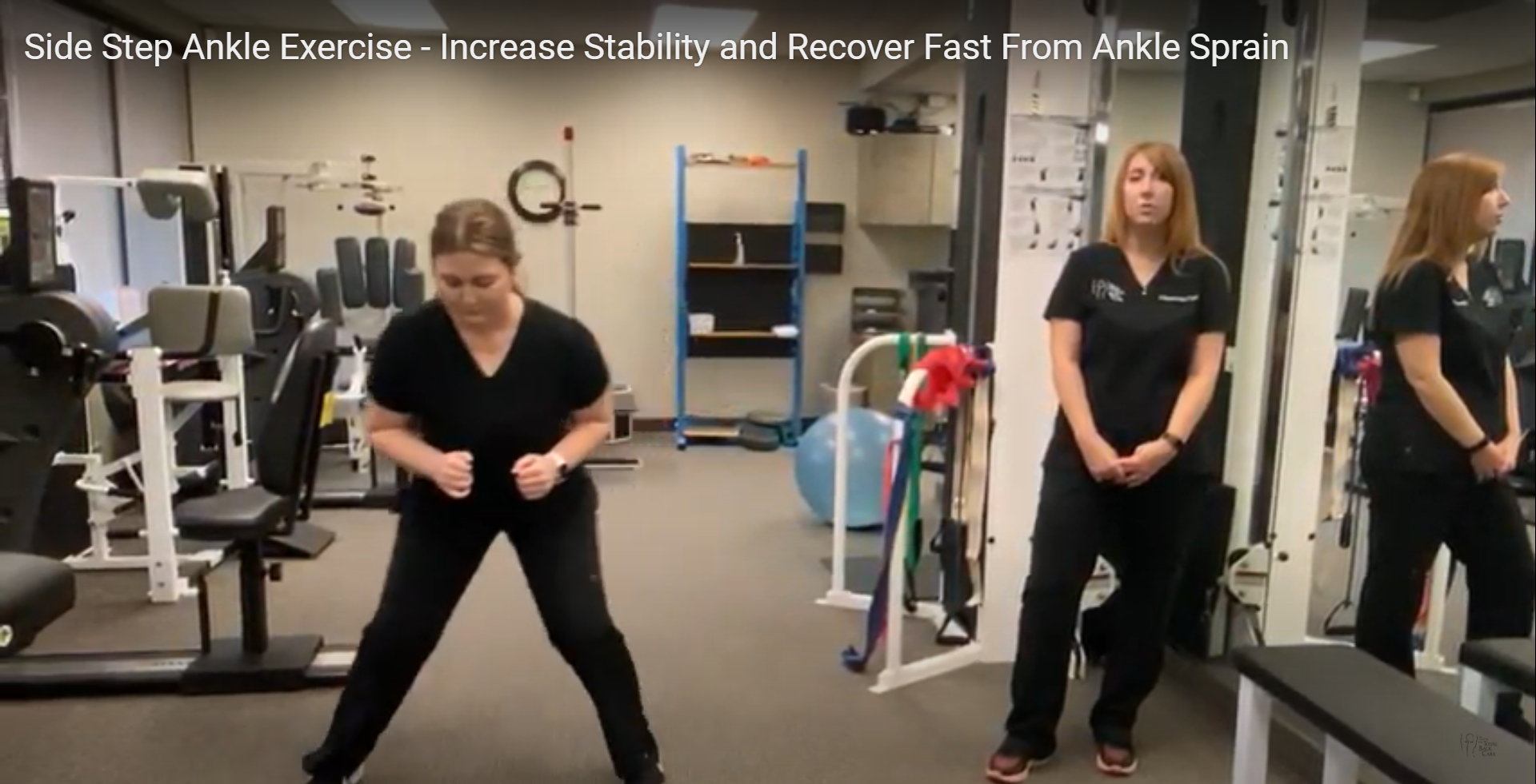 Side Step Exercise : Ankle Pain Series - The Center for Total Back Care