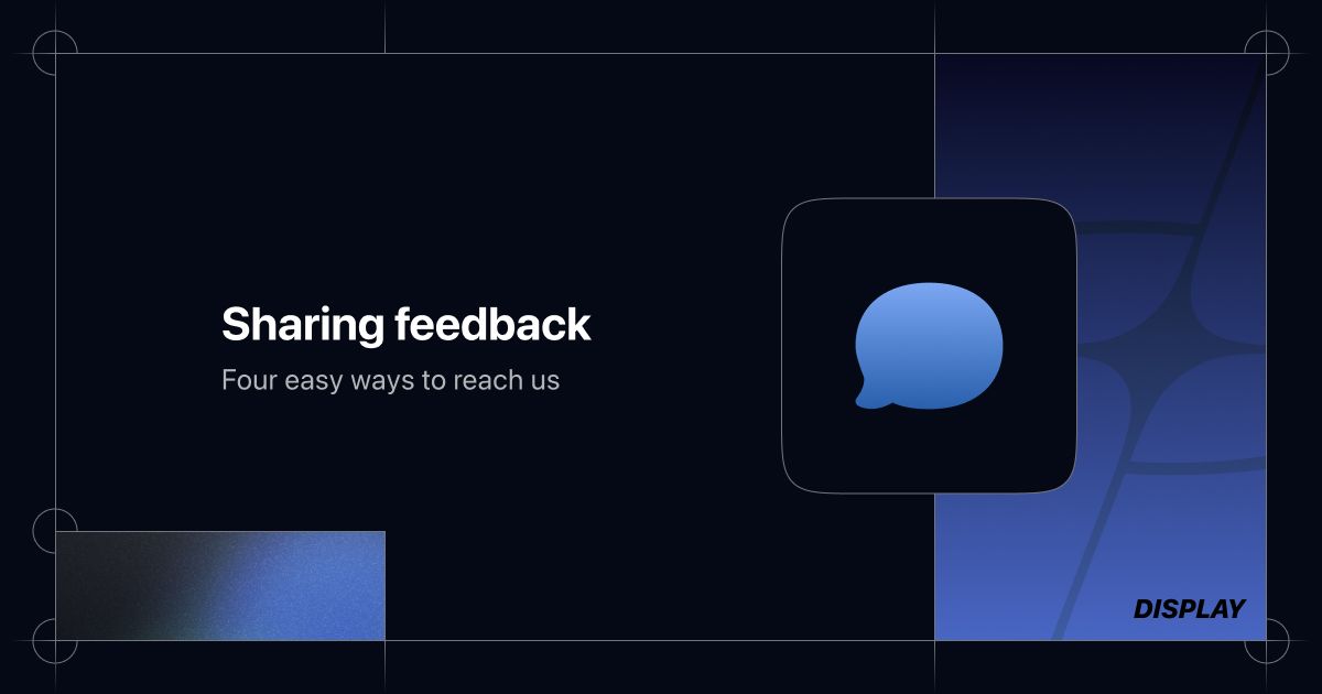 Share Your Feedback thumbnail