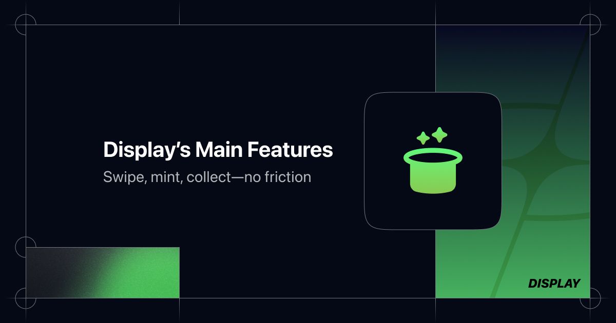 Display’s Main Features Cover