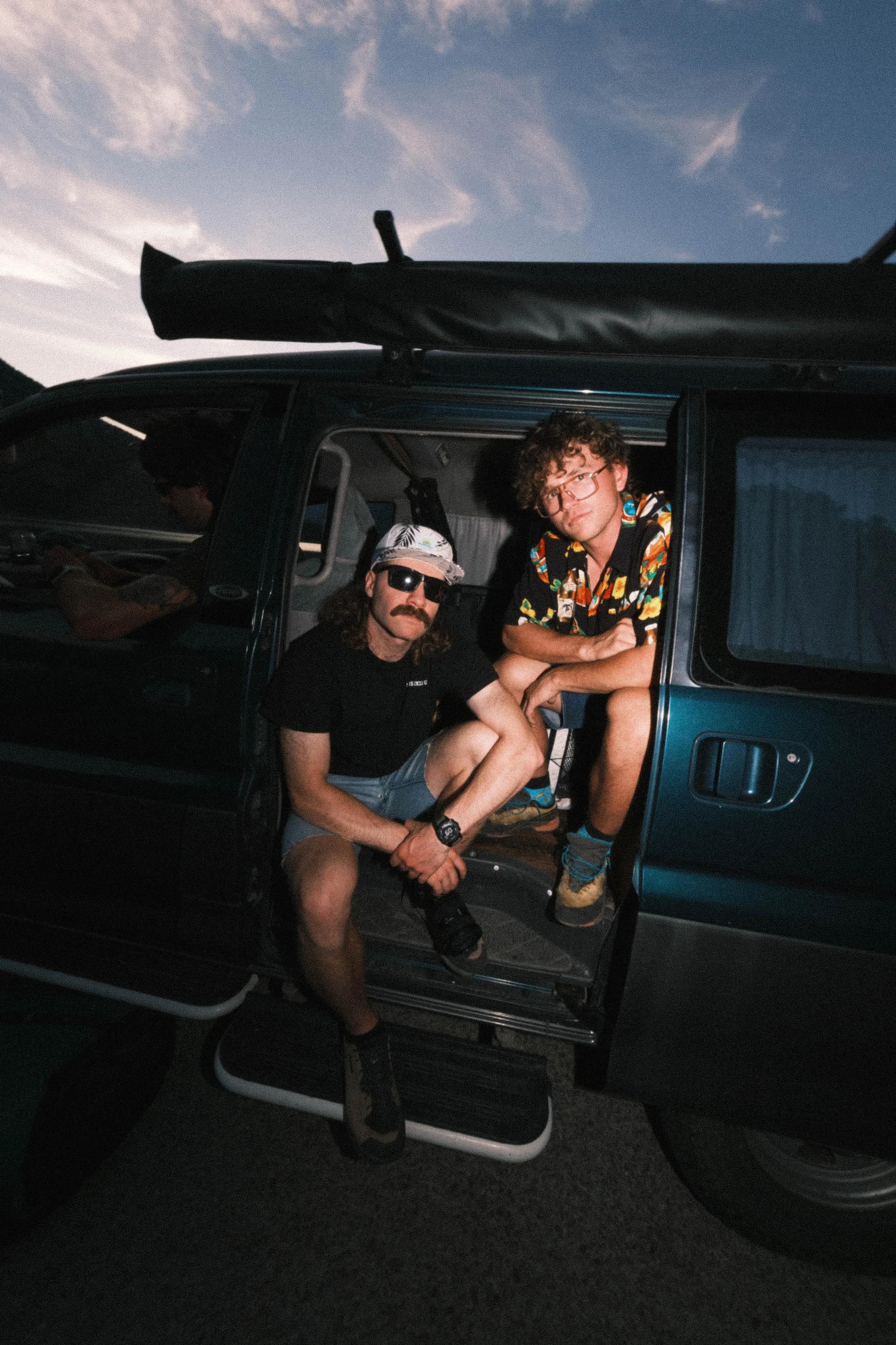 Photo of Riley Connell and Seth Anderson