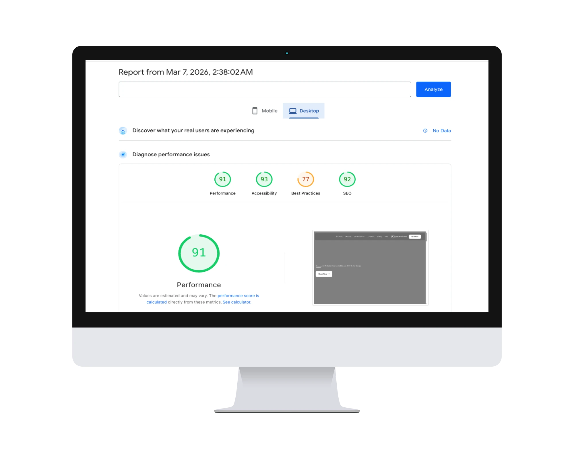 WordPress PageSpeed optimization before-and-after case study