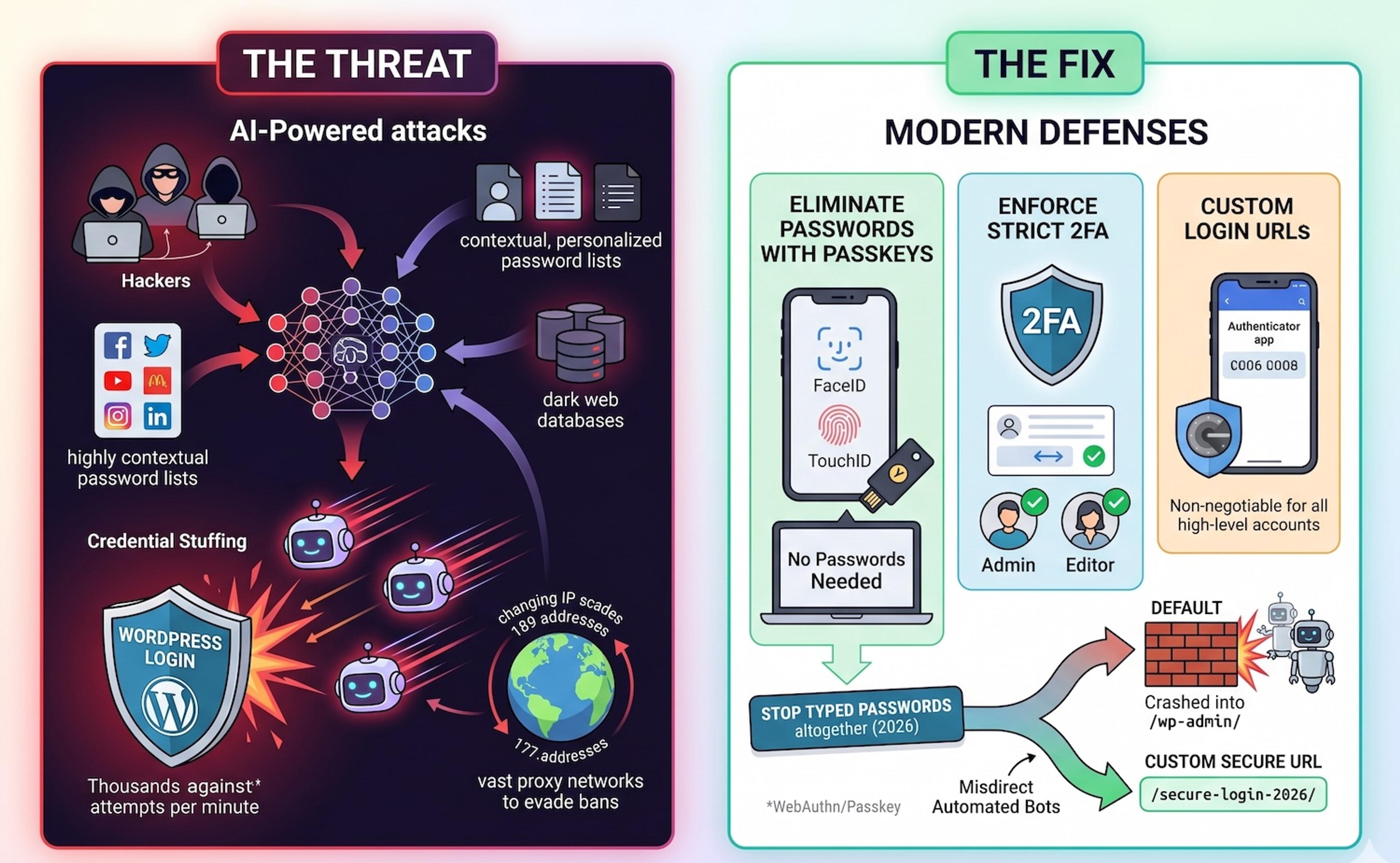 AI-Powered Credential Stuffing & Brute Force Attacks