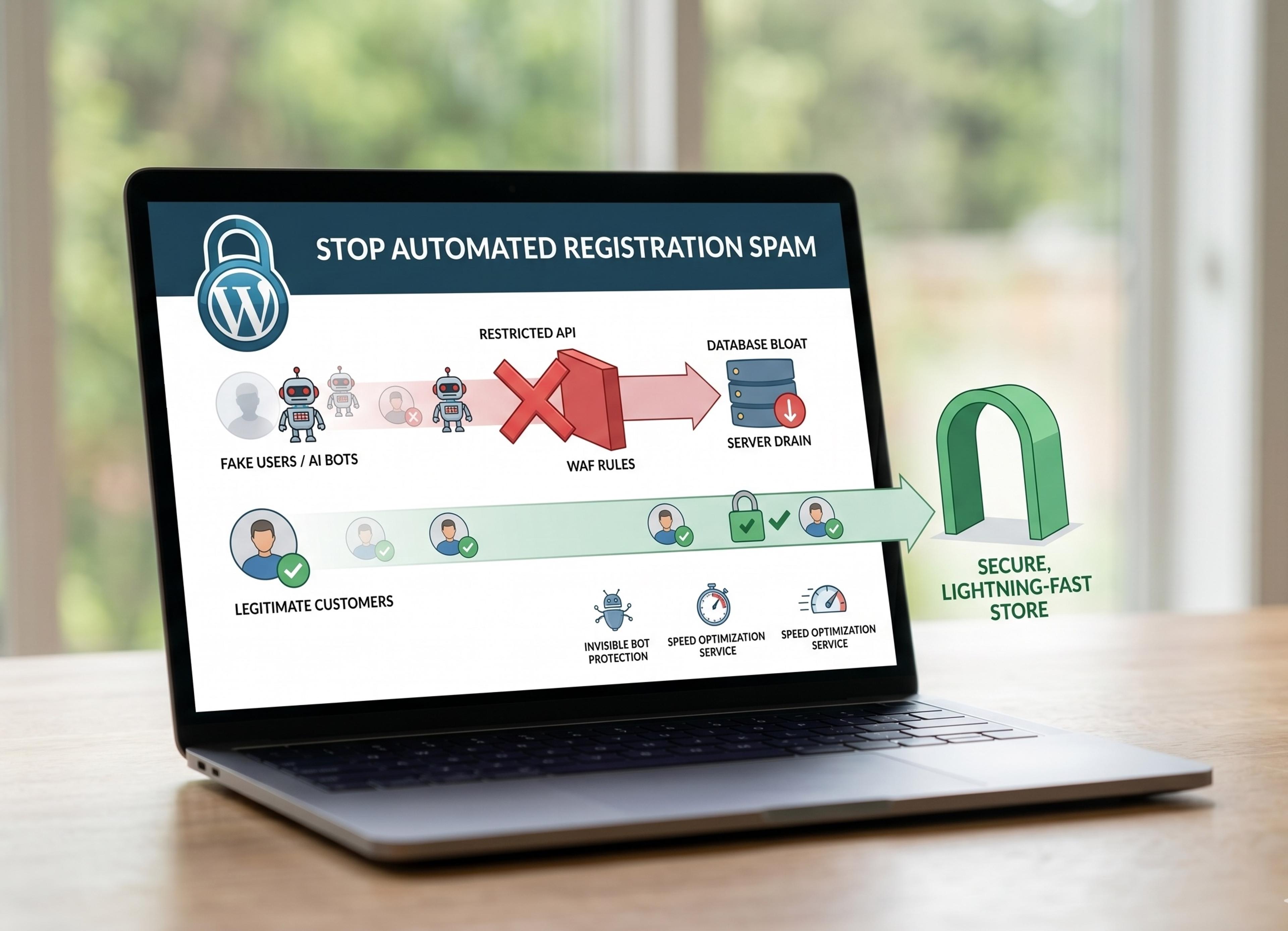 How to Stop Automated Registration Spam and Fake Users in WordPress