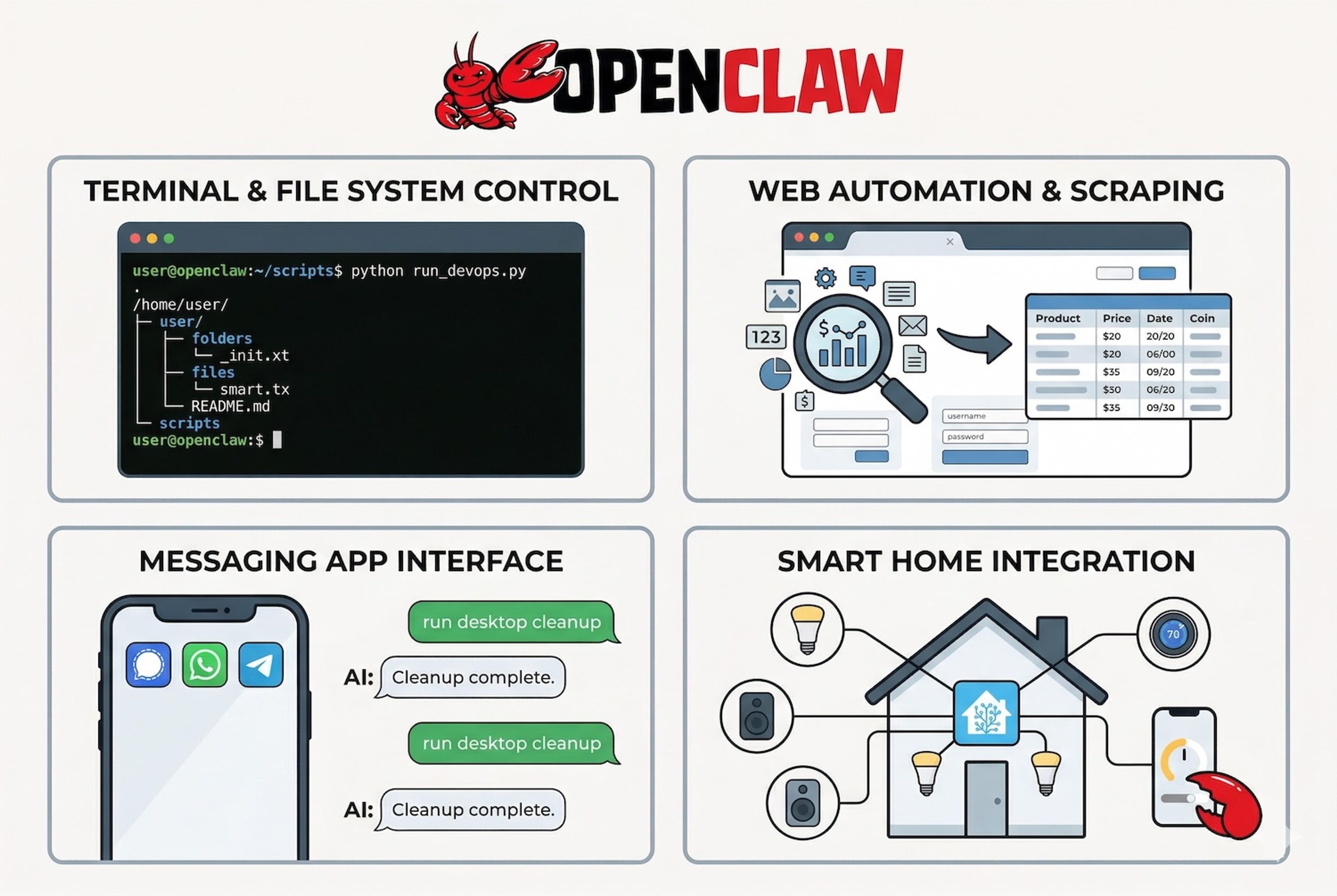 Top Features of the OpenClaw AI Assistant