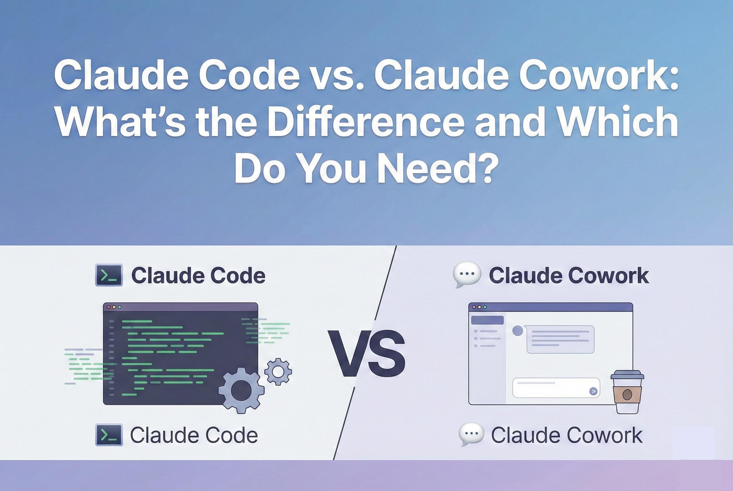 Claude Code vs. Claude Cowork