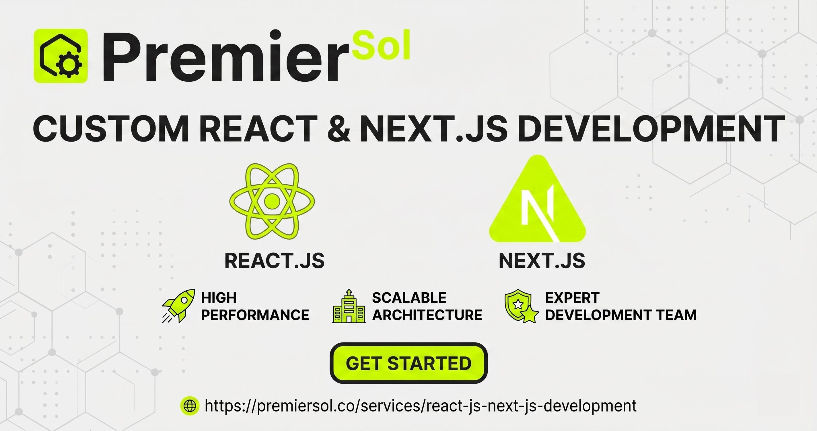 React and NextJS Development Services