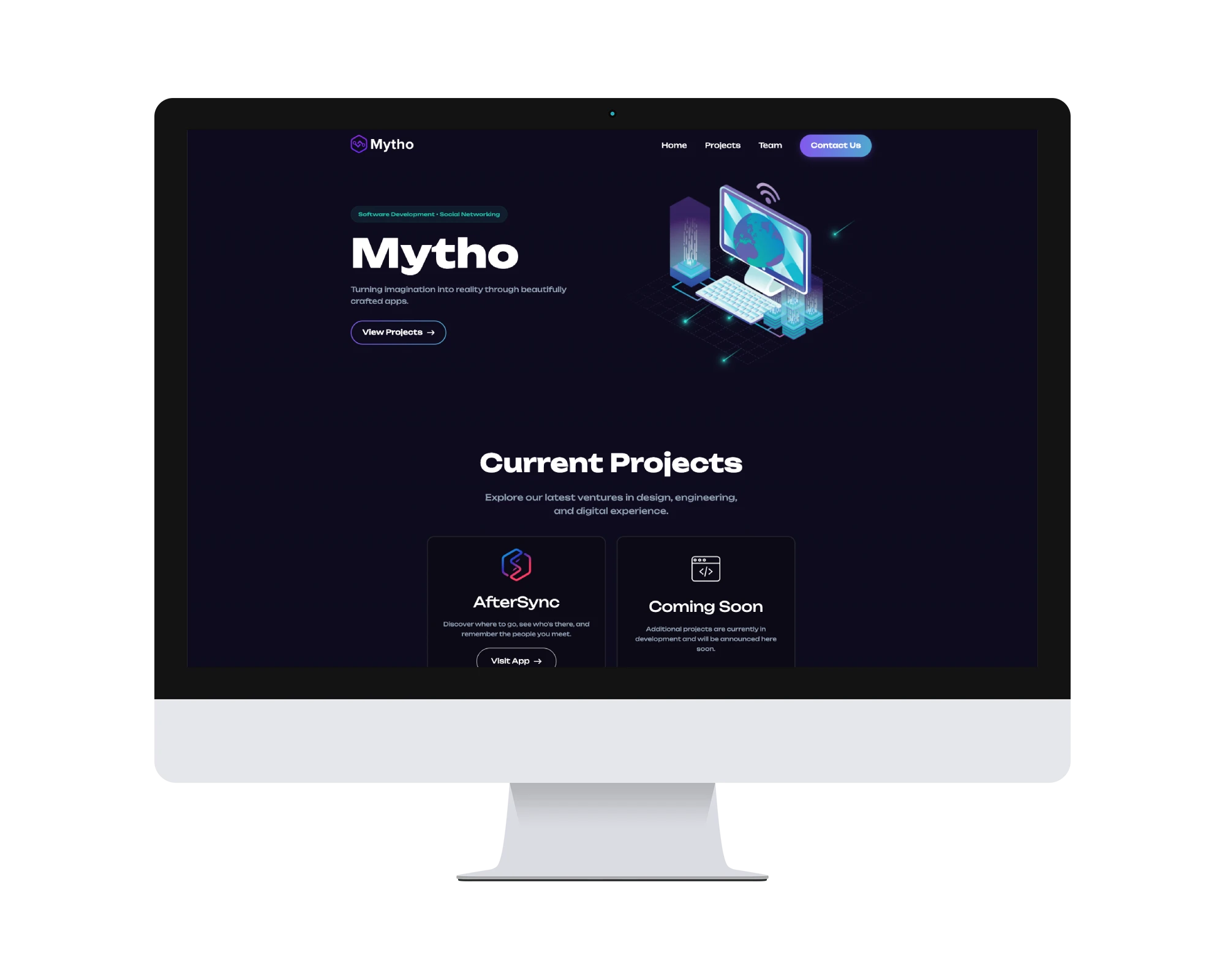 Mytho LLC Figma-to-HTML website